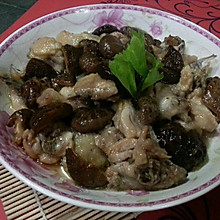 家常蒸菜:冬菇鸡肉美味蒸