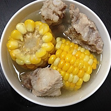 大姑菜谱 - 玉米排骨汤