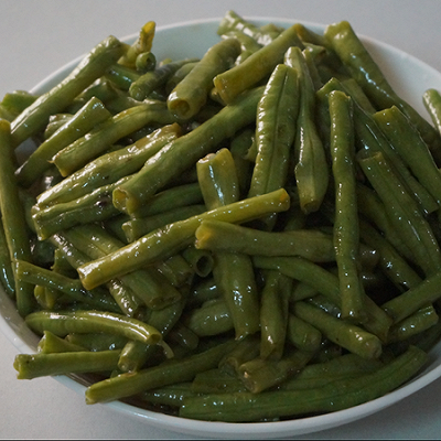 家常炒豆角
