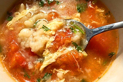 简单易消化-番茄疙瘩汤