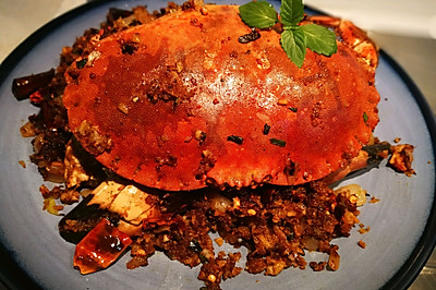 烹饪0基础→避风塘炒蟹-面包蟹◆视频