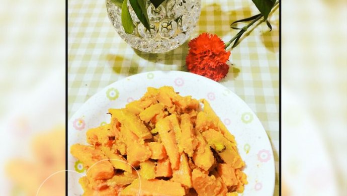 咸蛋黄炒南瓜