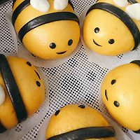 #童年不同样，美食有花样#  花丛中的小MiFeng紫薯包的做法图解14