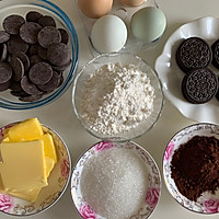 奥利奥布朗尼蛋糕的做法图解1