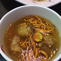 百合虫草花煲排骨的做法图解3