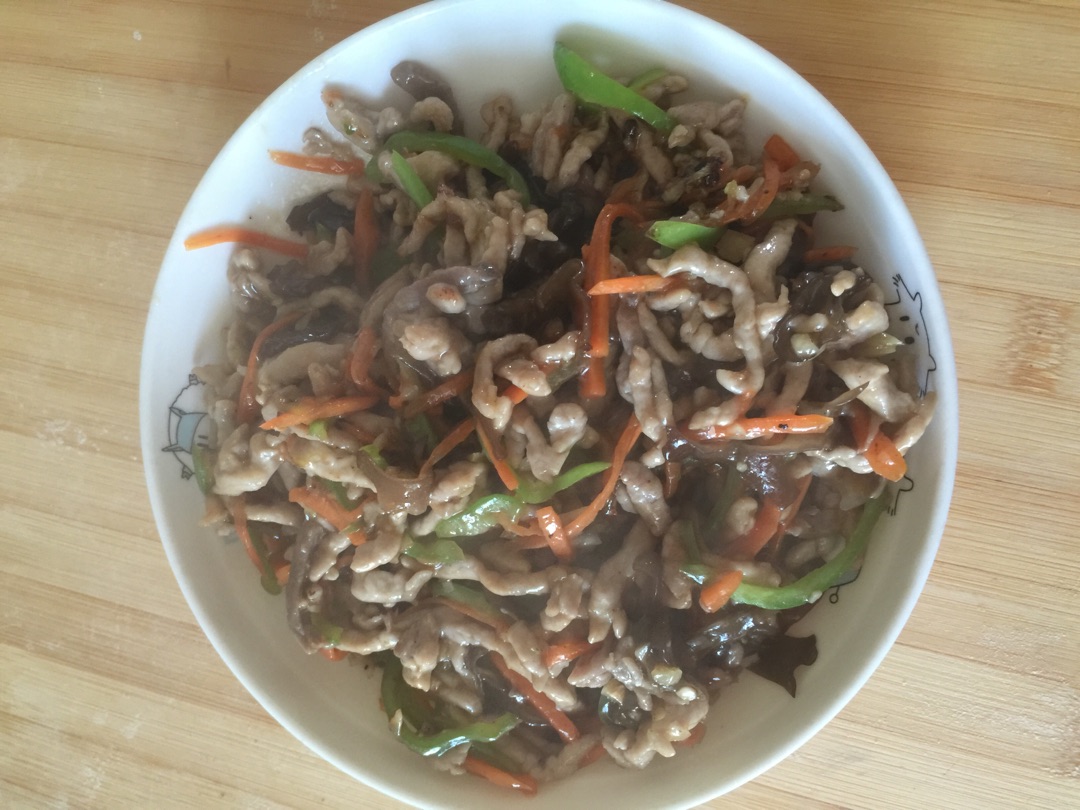 Fish flavored shredded pork