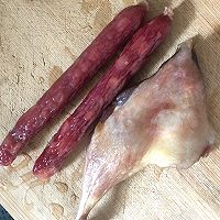 珐琅锅版的广式腊味煲仔饭的做法图解2