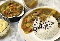 咖喱鸡饭的做法