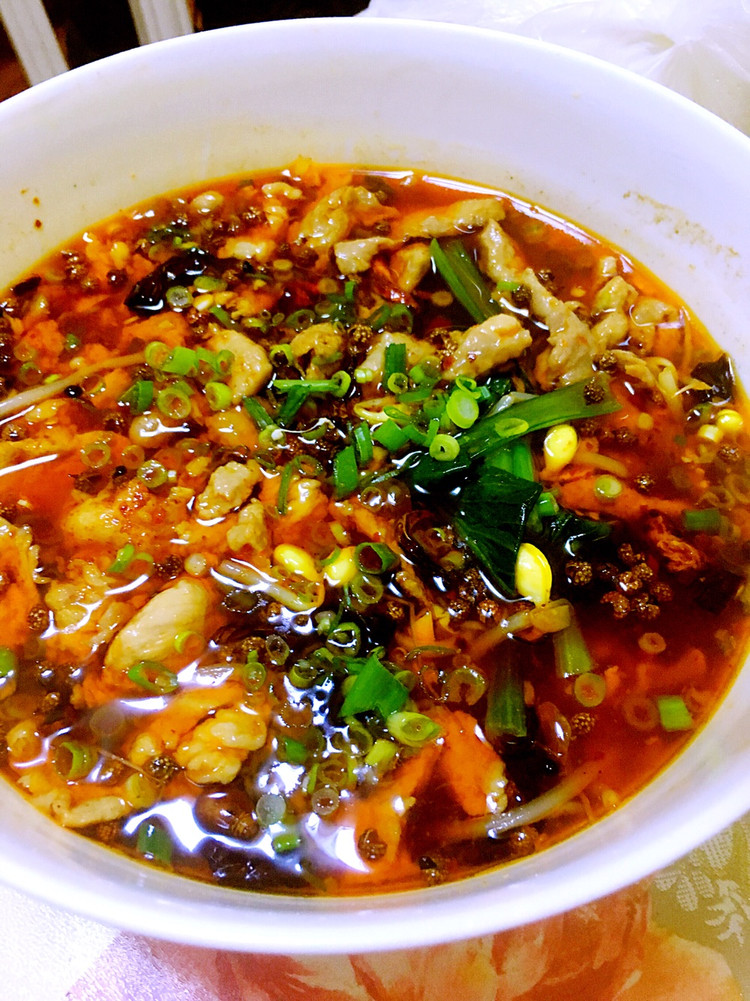 四川水煮肉片的做法