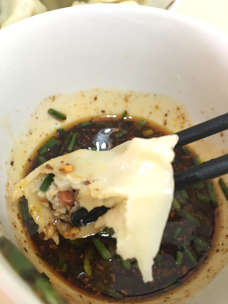 胡萝卜藕馅水饺的做法
