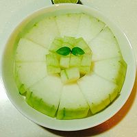 原味蒸冬瓜的做法图解1