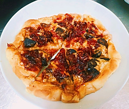 云南玫瑰花宴～牛肝菌玫瑰蜜薄饼（空气炸锅版）的做法