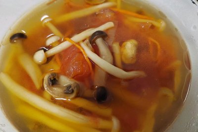 超好喝的番茄菌菇汤