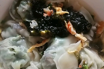 so easy的虾仁大馄饨