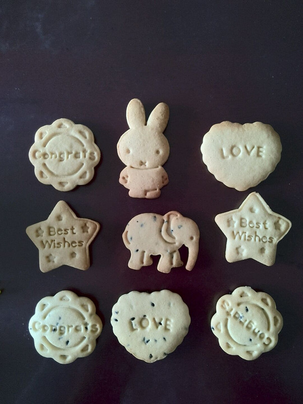 玉米油版卡通饼干