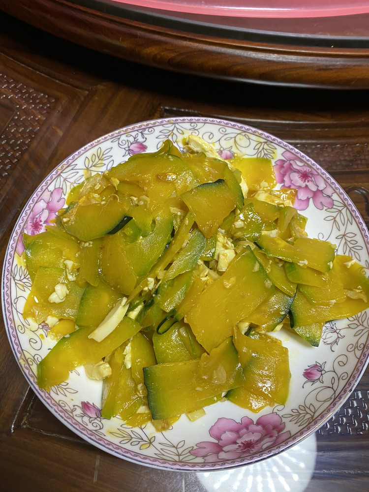 咸蛋炒南瓜的做法