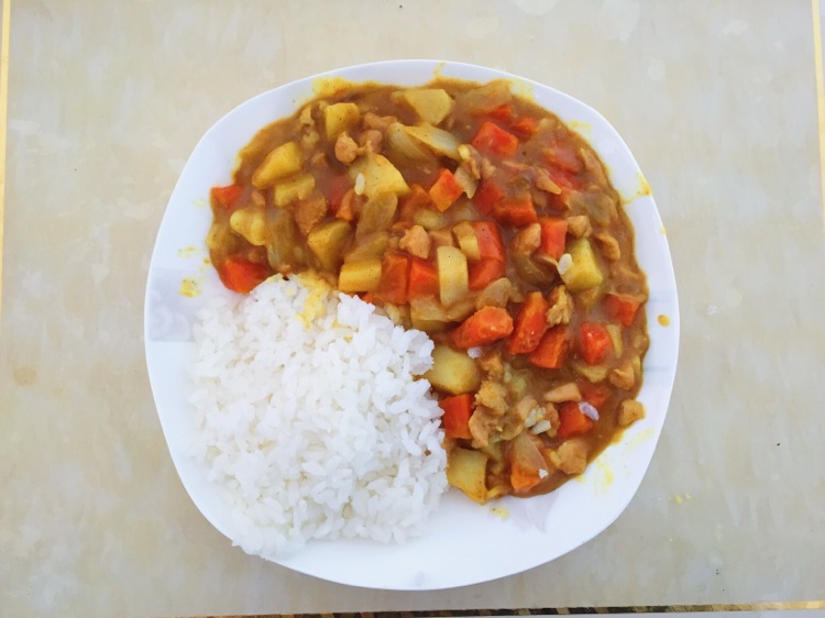 咖喱鸡肉饭的做法图解9