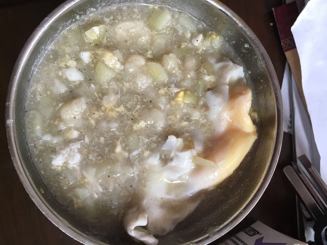 黑胡椒疙瘩汤