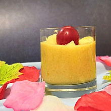 芒果泥拌苹果圣女果