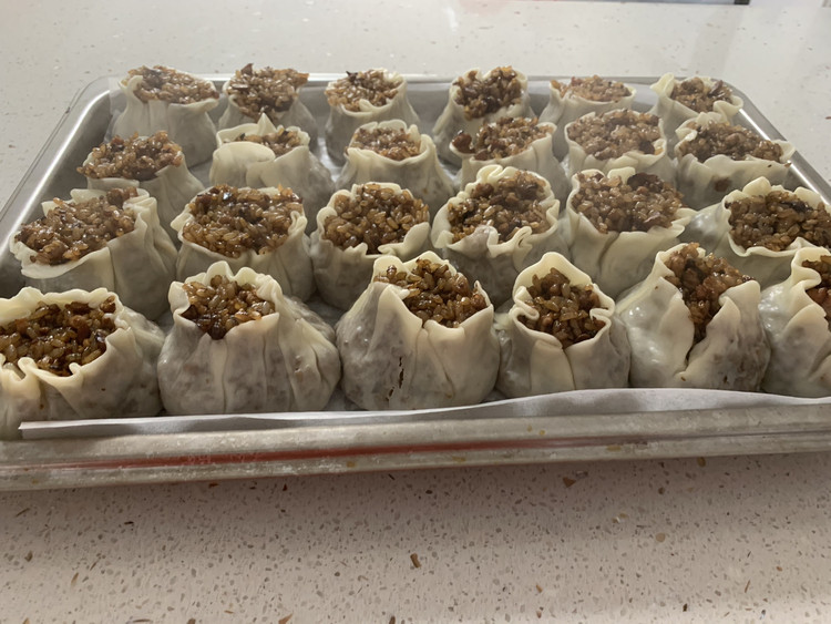咸肉烧卖来一个的做法