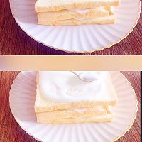 懒人版三层樱花抹茶冰激凌蛋糕的做法图解3