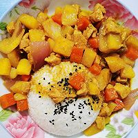 #味达美·名厨汁味正当夏#咖喱鸡肉饭的做法图解13