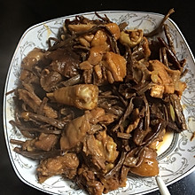 茶树姑炒鸡肉