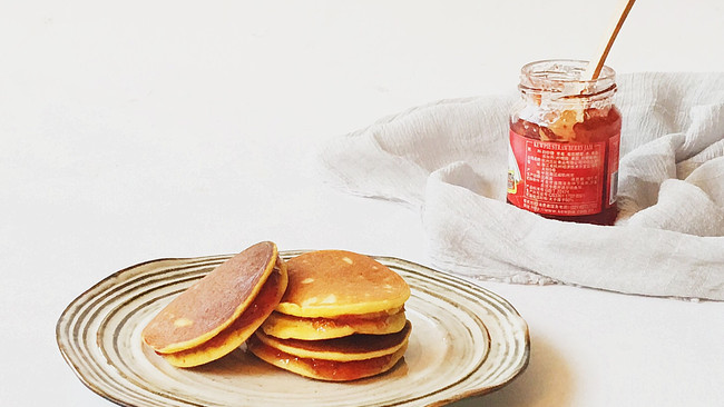 玉米铜锣烧#柏翠辅食节-健康食疗#的做法