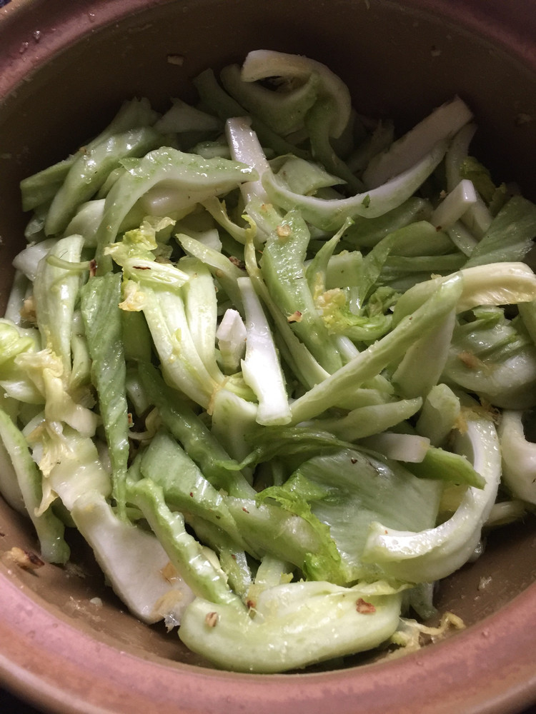 潮汕风味南姜腌芥菜的做法