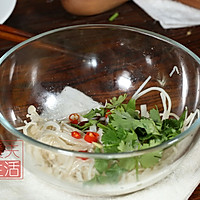 凉拌金针菇的做法图解5