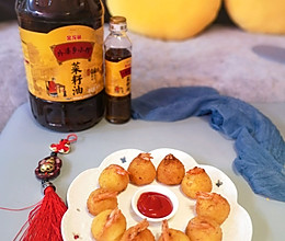 #福气年夜菜#团团圆圆黄金虾球的做法