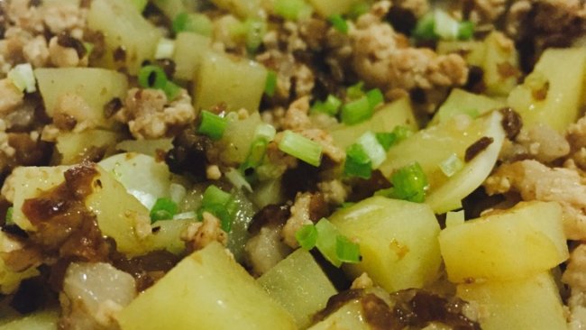 肉末土豆丁——宝宝菜的做法
