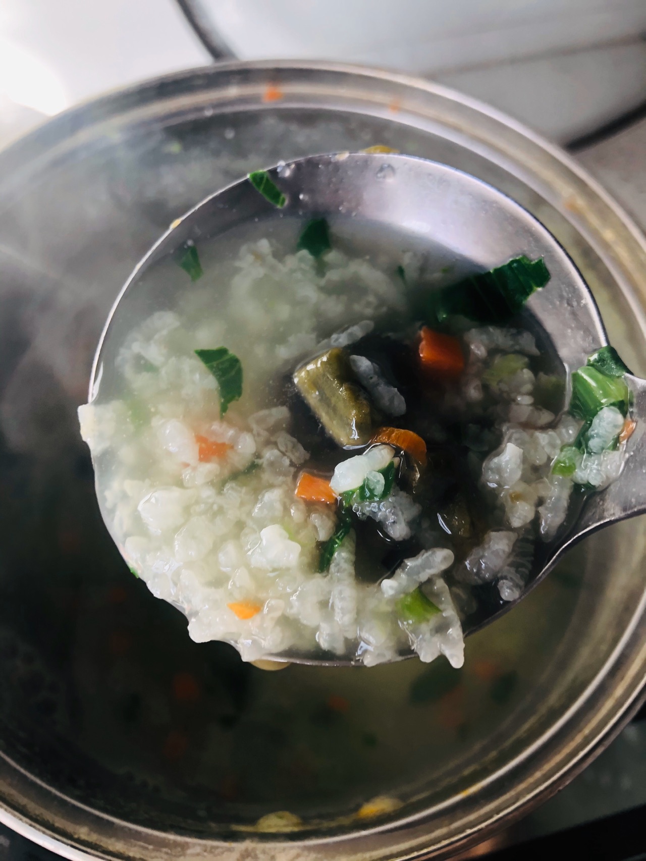 干贝肉沫蔬菜粥,干贝肉沫蔬菜粥的家常做法 - 美食杰干贝肉沫蔬菜粥做法大全