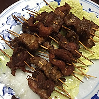 牙签肉【家庭版，步骤详细】的做法图解3