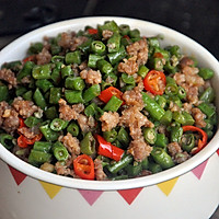 豇豆肉末的做法图解14