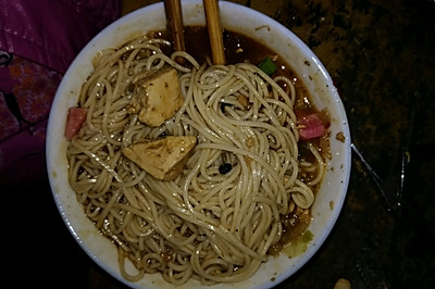 白菜豆腐面