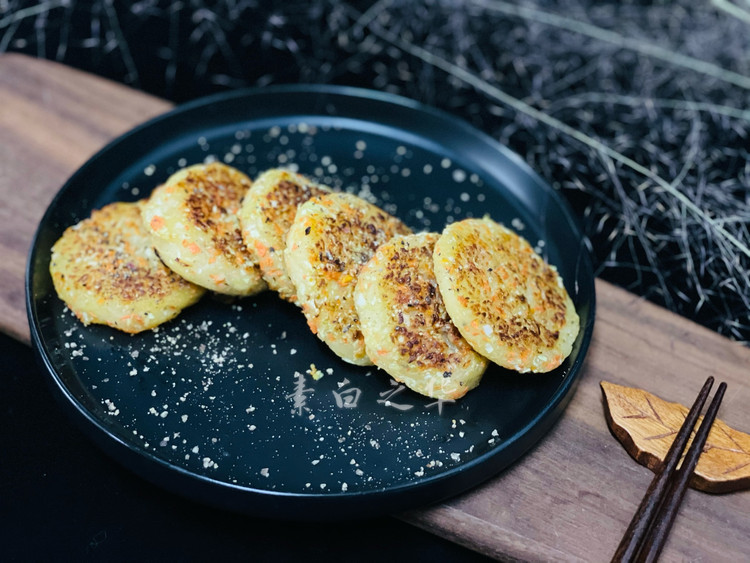 极简杂蔬土豆饼 纯净素食的做法