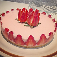 草莓酸奶乳酪芝士蛋糕的做法图解7