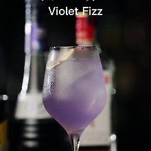 自制高颜值轰趴聚会鸡尾酒｜调酒合集第四期‖紫罗兰菲士鸡尾酒🍷