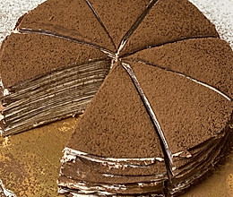 巧克力乳酪千层蛋糕的做法