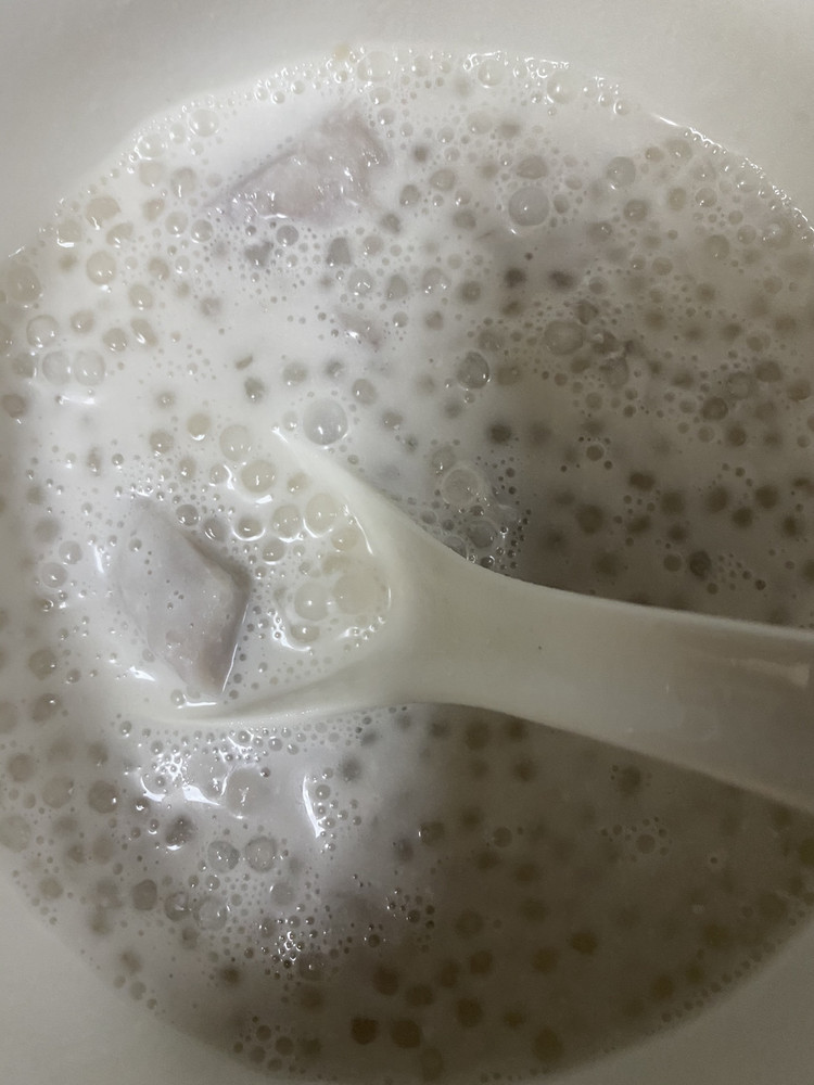 香芋椰汁西米露的做法