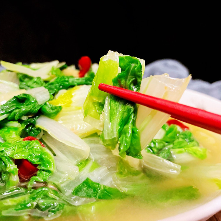 清炒奶油小白菜的做法