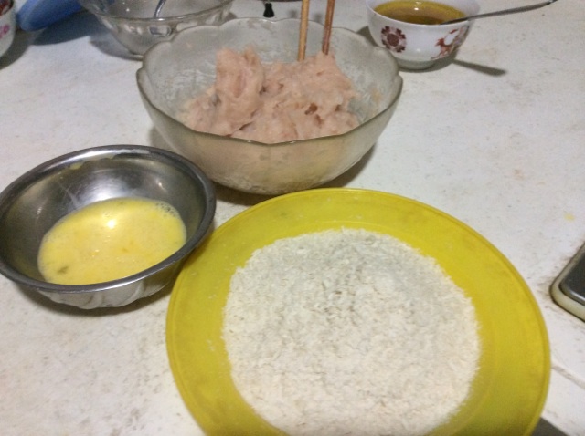 山药鸡肉饼的做法图解6