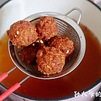 芝士肉丸子￨香嫩多汁的做法图解7