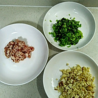 青菜猪肉鸡蛋馅馄饨的做法图解2