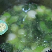 【橄露Gallo经典特级初榨橄榄油试用之三】青菜圆子的做法图解9