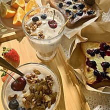 好喝到舔杯的营养低卡饱腹感强的牛奶燕麦粥