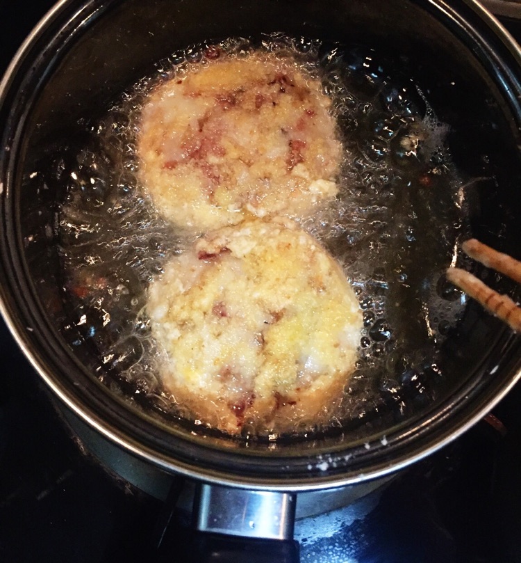 #孩子爱吃的味道#培根土豆饼的做法图解7