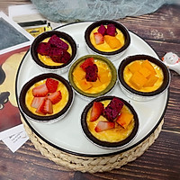 #爱乐甜夏日轻脂甜蜜#夏日甜品零卡糖水果挞葡挞的做法图解12