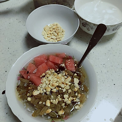 自制水果冰粉
